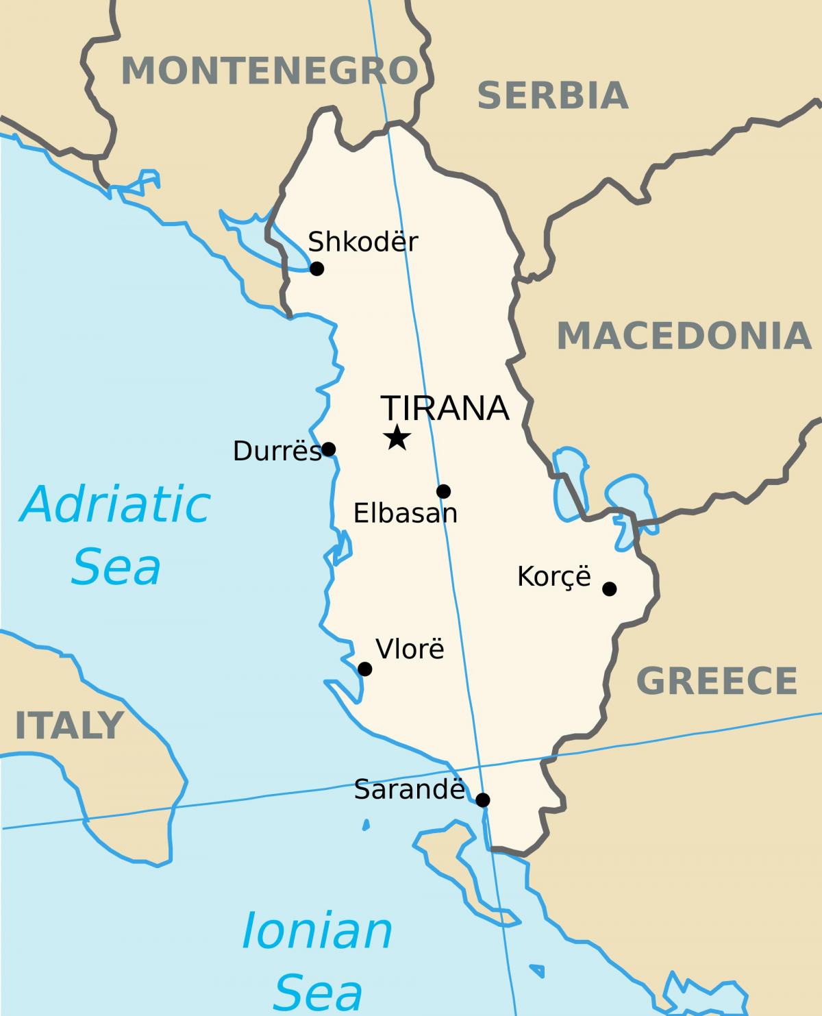 지도니다 알바니아