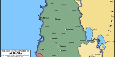 지도 durres 알바니아